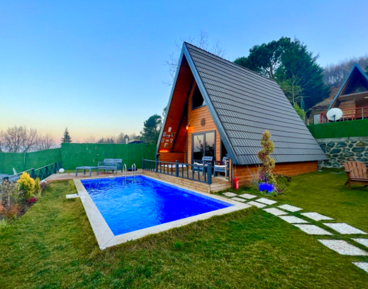 Bungalov Sapanca Havuzlu